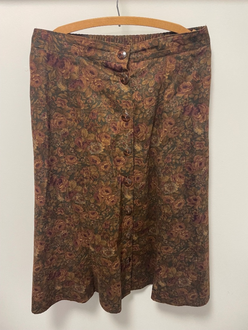 Vtg Inclinations USA 100 cotton skirt large